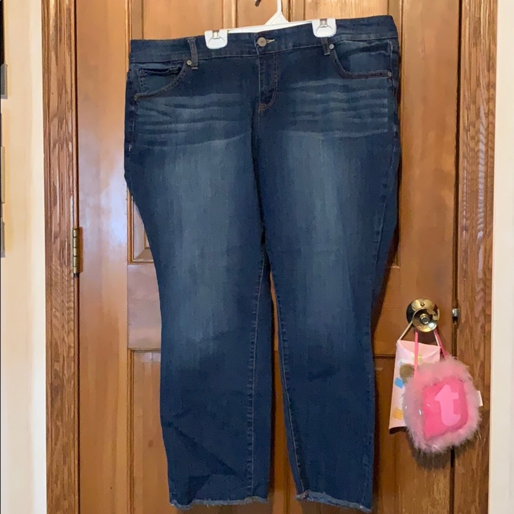 Torrid Women's Boyfriend Jeans - Dark Blue